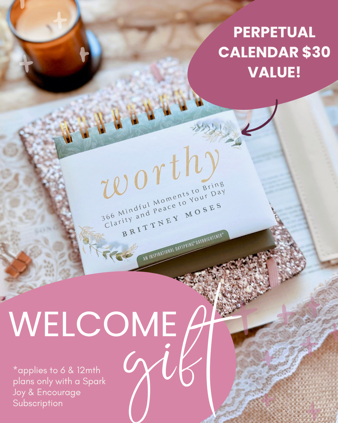Free gift included with 6 and 12 month subscription plans